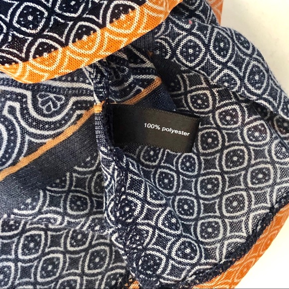 The Limited 3/4 Sleeve Sheer Blouse w/ Gold Bar - Picture 6 of 6